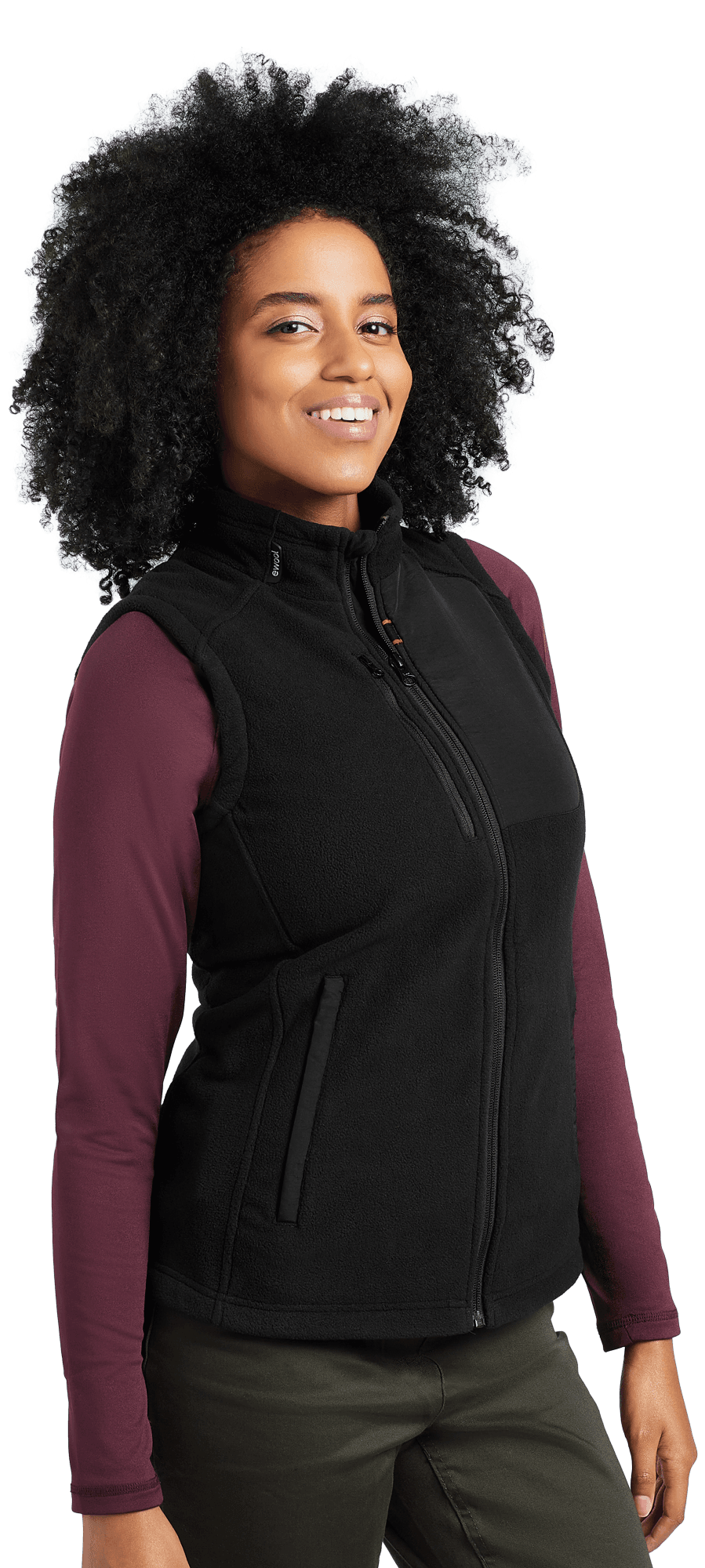 ewool-metro-vest-women-side