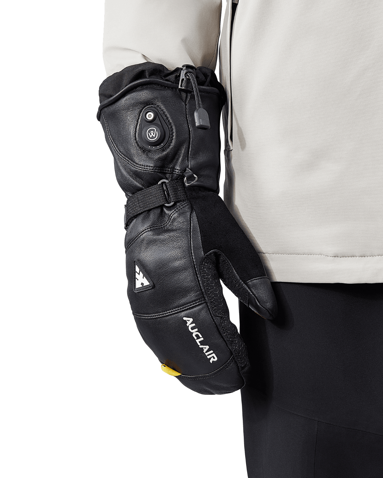 High performance heated ski mitts