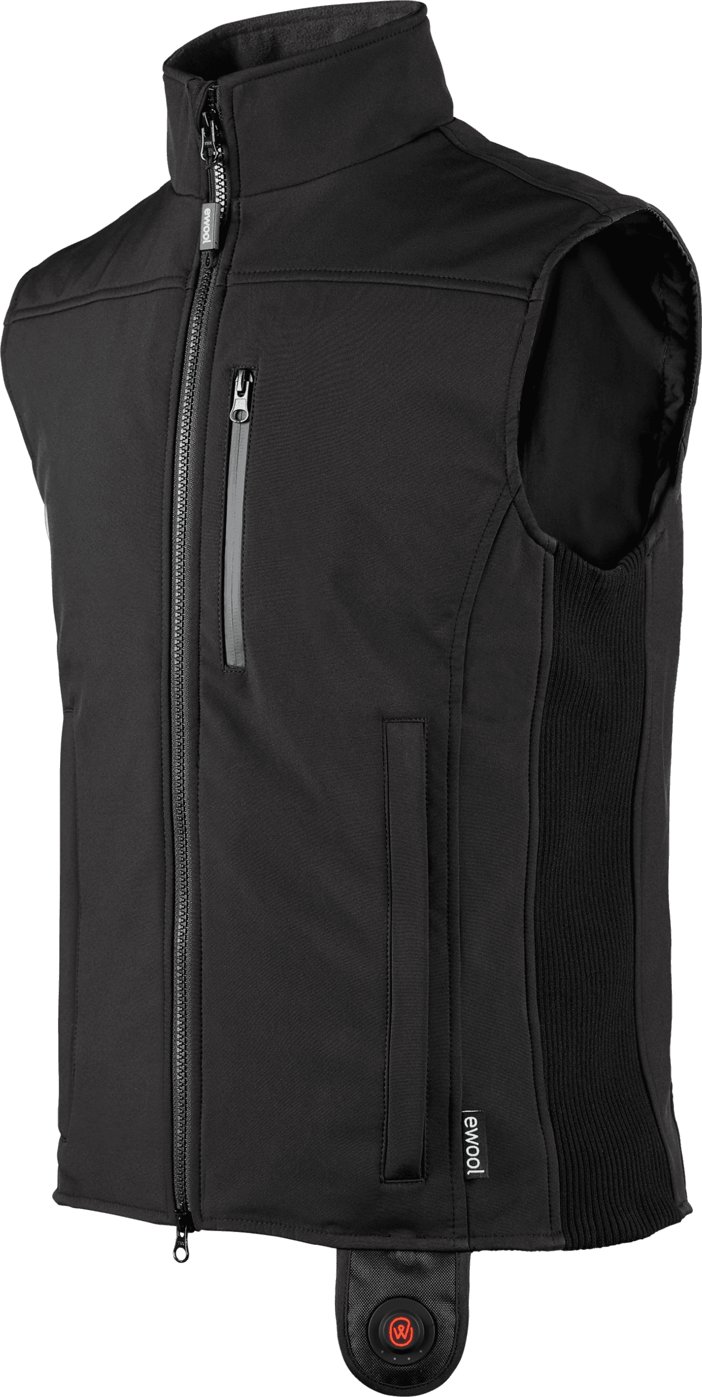 ewool-heated-vest-off-men-side-veste-chauffante-eteinte-homme-profil