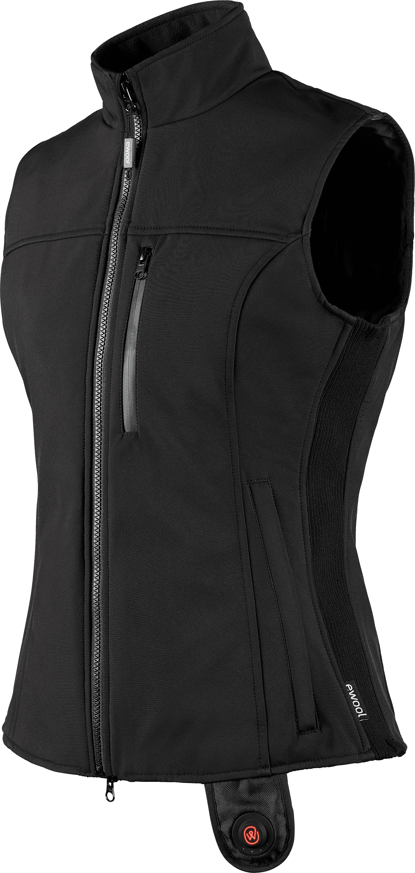 ewool-heated-vest-women-side-veste-chauffante-femme-profil